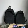 Mochila de Color Sólido Estilo Japonés Moda Femenina Nylon Casual Versátil Estudiante Mochila Escolar Ligera Ins Estilo Coreano Mochila