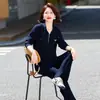 Traje deportivo para madre, nuevo conjunto de moda de primavera para mujeres de 40 a 50 años, conjunto casual de dos piezas de primavera y otoño para mujeres de mediana edad y mayores