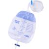 Bolsa de Drenaje Bolsa de Recolección de Orina 1500ml Antireflujo Cuidado Médico para Hombres y Mujeres Catéter Urinario Desechable Estéril 1000