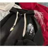 Nueva Sudadera con Capucha de Terciopelo para Adolescentes Marca de Tendencia 2024 para Hombre Primavera y Otoño Chaqueta Suelta de Gama Alta y Súper Bonita