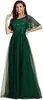 Vestido Amazon 2026 Estilo Nuevo Ropa de Comercio Exterior Vestido de Noche Vestido Largo de Noche Vestido de Encaje Patchwork