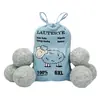 Suministro de fábrica 7cm bola de fieltro transferencia térmica patrón de impresión a color bola de lana para lavandería bola para secado