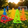 Entrenamiento de Fútbol Cortavientos Logo Corte de Barril Cono de Obstáculo para Carretera Cono Triangular Color y Logo Personalizables
