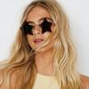 Moda transfronteriza gafas de sol sin montura de estrella de cinco puntas AliExpress gafas de sol navideñas modernas y divertidas gafas punk personalizadas