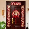 Pareados de Año Nuevo del Caballo 2026 Festival de Primavera Hogar Año Nuevo Pareados Magnéticos de Primavera Venta al por Mayor Pegatinas de Bendición para Puerta de Entrada de Año Nuevo Decoración