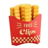 Clip Sellador de Papas Fritas de Simulación Imán para Refrigerador Clip Magnético Clip Sellador de Snacks Clip Pequeño para Alimentos Tira Selladora de Bolsas de Plástico