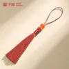 Pingente Pequeno com Borla de 7cm com Contas, Decoração de Borla para Marcador de Página Estilo Vintage, Acessório para Pendurar, Pingente, Atacado