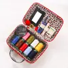 Traje de aguja e hilo para traje de acompañante de boda de matrimonio kit de costura portátil grande multifuncional caja de costura de alta calidad para el hogar