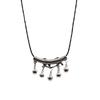 S925 prata esterlina bambu Sino Coração Sutra cotovelo meia pulseira DIY mão-tecida pulseira colar pingente acessórios de jóias