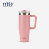 Tyeso grande capacidade 40oz com alça para carro copo térmico de aço inoxidável copo de gelo frio transfronteiriço Amazon