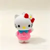 Sanrio Colgante de Muñeca de Goma Blanda 3D Kuromi My Melody Llavero Accesorios Decoración de Mochila Regalo Venta al por Mayor
