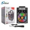 Altavoz Bluetooth Portátil para Exteriores Sing-E Zqs8151 Subwoofer Portátil Insertable en Tarjeta Radio Estéreo