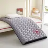 Colchón tatami de esponja engrosada para cama individual de dormitorio estudiantil, uso doméstico, antiácaros, antibacteriano, colchoneta suave plegable