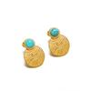 Pendientes de girasol con perlas transfronterizas para mujer, pendientes vintage al por mayor, nueva joyería con personalidad, pendientes de 18 quilates, accesorios DIY