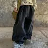 Calças jeans infantis para primavera e outono para meninos e meninas, calças de marca estilosas e da moda com bordas desfiadas, calças wide leg populares