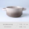 Micro-ocio Tazón de doble oreja Hogar Tazón grande Tazón para sopa Tazón para sopa Tazón para ensaladas de frutas Cerámico Personalizado Tazón para fideos Vajilla occidental Tazón para arroz horneado