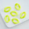 Acrílico Colorido Anel Aberto Corrente de Combinação Fivela de Grampo de Cabelo Fivela DIY Acessórios de Material para Bolsa Joia Chaveiro