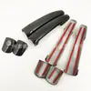 Adecuado para Picasso C4 patrón de fibra de carbono adhesivo de manija Citroen C4-Picasso cubierta protectora de manija de puerta