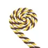 Fornecimento Exclusivo Transfronteiriço 10m em Estoque Corda de Algodão Colorida de Três Fios 6mm Corda Torcida para Macramê Corda de Cor Mista para Artesanato DIY
