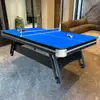Mesa de Billar Shenling Estándar para el Hogar Mesa de Billar Americana Mesa de Billar Comercial Mesa de Ping Pong Tres en Uno