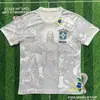 Serie Especial de Uniformes de Fútbol para Adultos de Manga Corta de Jersey Brasileño al por Mayor
