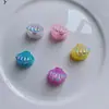 Concha de pérola de imitação DIY acessórios de resina cola creme capa de celular material DIY caixa de papelaria creme sapatos com furo