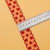 Nova Fita de Renda Estrela Multicor Exquisite Renda Bordada DIY Decoração de Roupa Feita à Mão Acessórios de Renda Larga