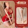Estilo Irmã Real Lingerie Sexy Fofa Role Playing Roupas de Natal Femininas Pijama de Puro Desejo Roupas de Performance de Natal Uniforme