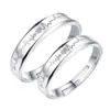 Anillos de Pareja de Electrocardiograma para Hombres y Mujeres, Anillos que Hacen Latir el Corazón, Regalos para el Día de San Valentín, Anillos Lisos Modernos y Sencillos