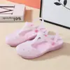 Nuevos Zuecos de Verano, Sandalias para Mujer, Zapatos Planos de Gel de Gama Alta, Zapatos de Playa, Sandalias y Chanclas Antideslizantes con Puntera