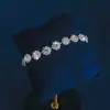 Colar Estilo Coreano Exquisita Corrente de Garras Brincos de Strass de Cristal Conjunto de Colar Leve Luxo Retro Elegante Temperamento Corrente de Clavícula para Mulheres