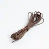 Nuevo Cuerda de Cuero de Terciopelo Hilo de Algodón Retorcido a Mano Cuerda Encerada Materiales para Accesorios de Joyería Hechos a Mano DIY Cuerda Trenzada para Pulsera Collar