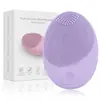 Lavador Facial Eléctrico Limpiador Facial de Silicona Limpiador Facial Cepillo Facial Portátil Compacto Limpiador Instrumento de Belleza