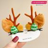 Grampo de Cabelo de Natal Coreia do Sul Grampo de Cabelo Infantil Meninas Bebê Animal Fawn Clip Acessórios de Cabelo de Natal