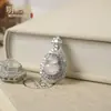 Novo pingente de cabaça de jade musgo d'água estilo chinês, banhado a prata, incrustado com jade de quartzo birmanês, alta transparência, corrente para clavícula
