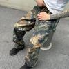 Tendencia Nacional Camuflaje Jeans de Trabajo para Hombre Verano Nuevo Americano Street Sueltos Cleanfit Pantalones Versátiles