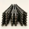 Resistencia al impacto de la punta de la cruz de desvío ferroviario resistencia a la presión tenacidad fuerte funcionamiento suave mina de carbón vía de ancho estrecho punta de la cruz de desvío