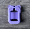 Cubierta Protectora de Silicona para Reloj de Teléfono para Niños Reloj de Teléfono Inteligente con Posicionamiento Colgante Reloj Cubierta de Reloj de Conejo de Dibujos Animados Oso