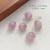 Cadena de Extensión de Kunzita Jade Perla Color Dorado Real Chapado en Cobre Antiguo Conserva el Color Cuentas Espaciadoras Accesorios para Pulseras Hechas a Mano DIY
