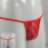 Ropa interior nueva para hombre bolsa de ropa interior estado de ánimo pantalones T encaje sin costuras tanga divertida al por mayor una generación de cabello