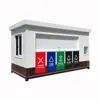 Sala de Separação de Lixo Inteligente para Exterior Comunidade Rua Escola Saneamento Produto Acabado Sala de Separação de Lixo Móvel Estação de Descarte