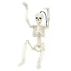 Juguete de Terror de Amazon Esqueleto de Halloween Cuerpo Completo Esqueleto Humano Móvil Accesorios de Decoración para Bares