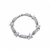 Flores Florecientes y Sueños Fragmentados~ Pulsera de Flor de Zirconia Estilo Coreano Estilo Ins Exquisita Joyería de Diseño de Nicho de Alta Gama para Mujeres Venta al por Mayor