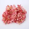 Flores Artificiales, Hortensias de Borde Quemado Falsas, Materiales para Manualidades DIY, Adorno para la Cabeza a Juego con Trajes Tradicionales, Decoración del Hogar, Arreglo de Escena con Flores Artificiales