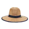 Chapéu de Cowboy Ocidental de Verão, Chapéu de Palha com Proteção Solar, Chapéu de Palha com Proteção Solar para Viagens ao Ar Livre, Chapéu de Sol, Chapéus para Áreas Turísticas Atacado
