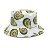 Sombrero para Mujer Verano Estilo Coreano Estampado de Frutas Sombrero de Pescador Viaje de Verano Versátil Estudiante Casual al Aire Libre Sombrero para el Sol