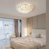 Lámpara de Dormitorio 2026 Modelo Nuevo Moderna Minimalista Creativa Artística Lámpara de Techo Forma de Pétalo Cálida y Romántica Dormitorio Principal Iluminación Nórdica
