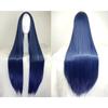 Peluca de anime europea y americana de 80 CM, peluca de cosplay universal de pelo largo y liso para mujer, cabello largo y liso multicolor, venta al por mayor de fábrica