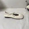 Zapatos Planos de Piel de Vaca Barnizada, Cordones, Suaves, Frescos y Elegantes, para Primavera y Verano