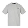 Camiseta Casual de Estilo Americano con Estampado de Letras, Cuello Redondo, Manga Corta para Hombres y Mujeres, Verano 2026, Holgada, Deportiva Casual, Tendencia